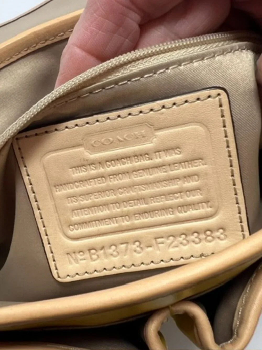 Coach park colorblock